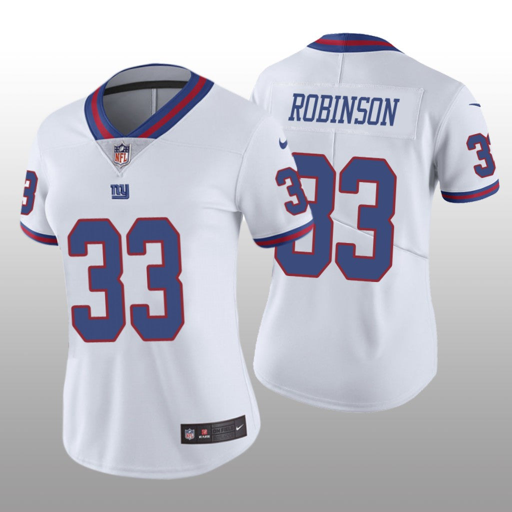 New York Giants Aaron Robinson White Jersey Color Rush Limited Women's