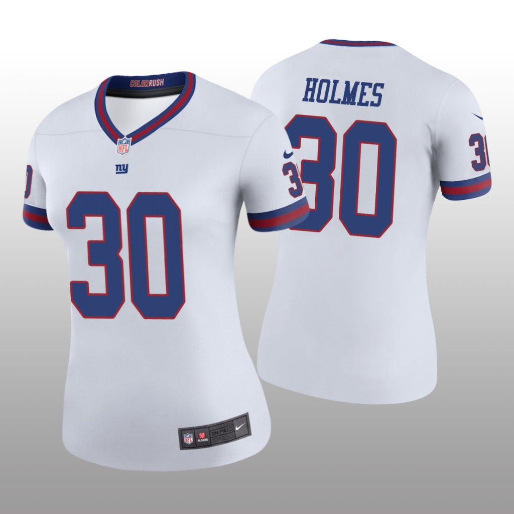 New York Giants Darnay Holmes White Jersey Color Rush Legend Women's