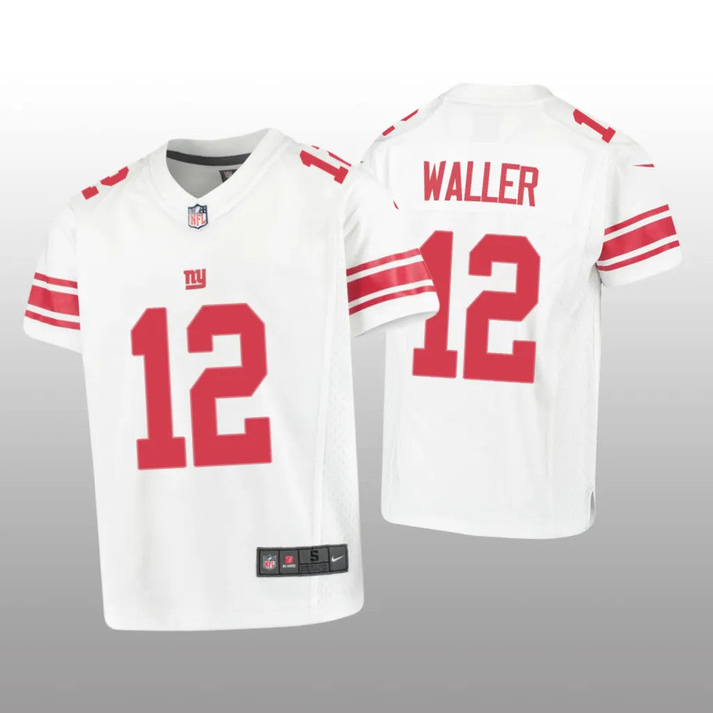 New York Giants Darren Waller White Jersey Game Youth