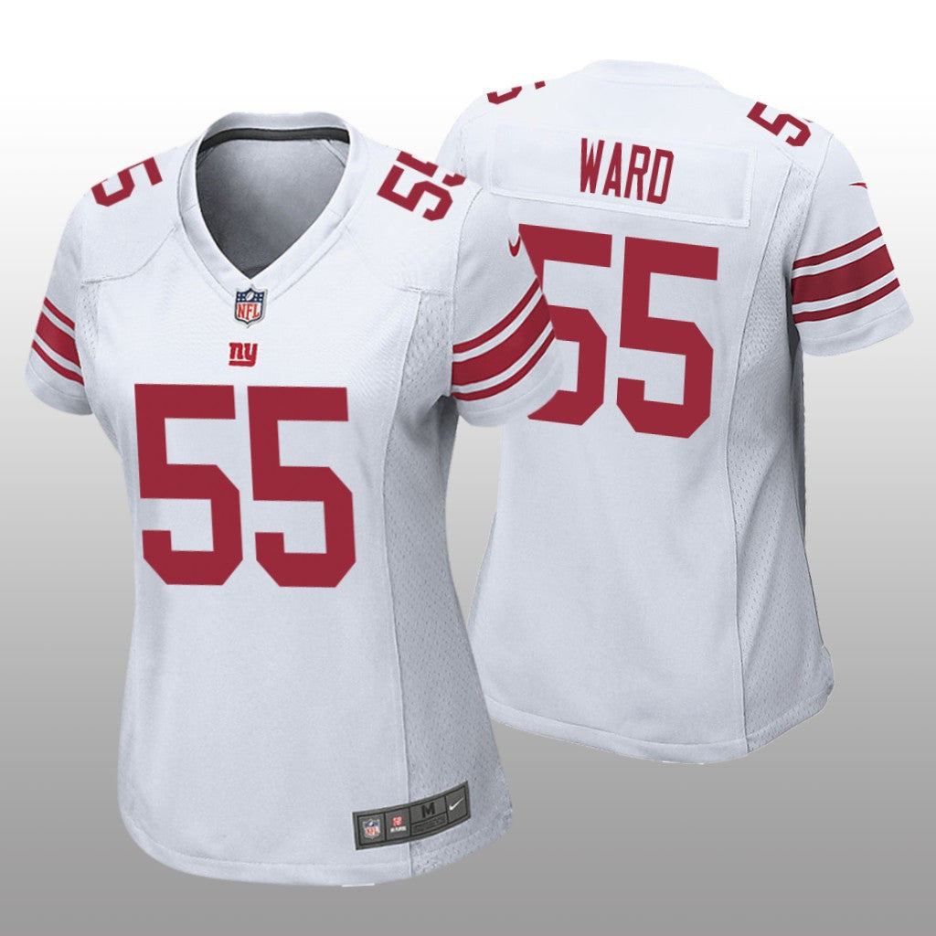 New York Giants Jihad Ward White Jersey Game Women's