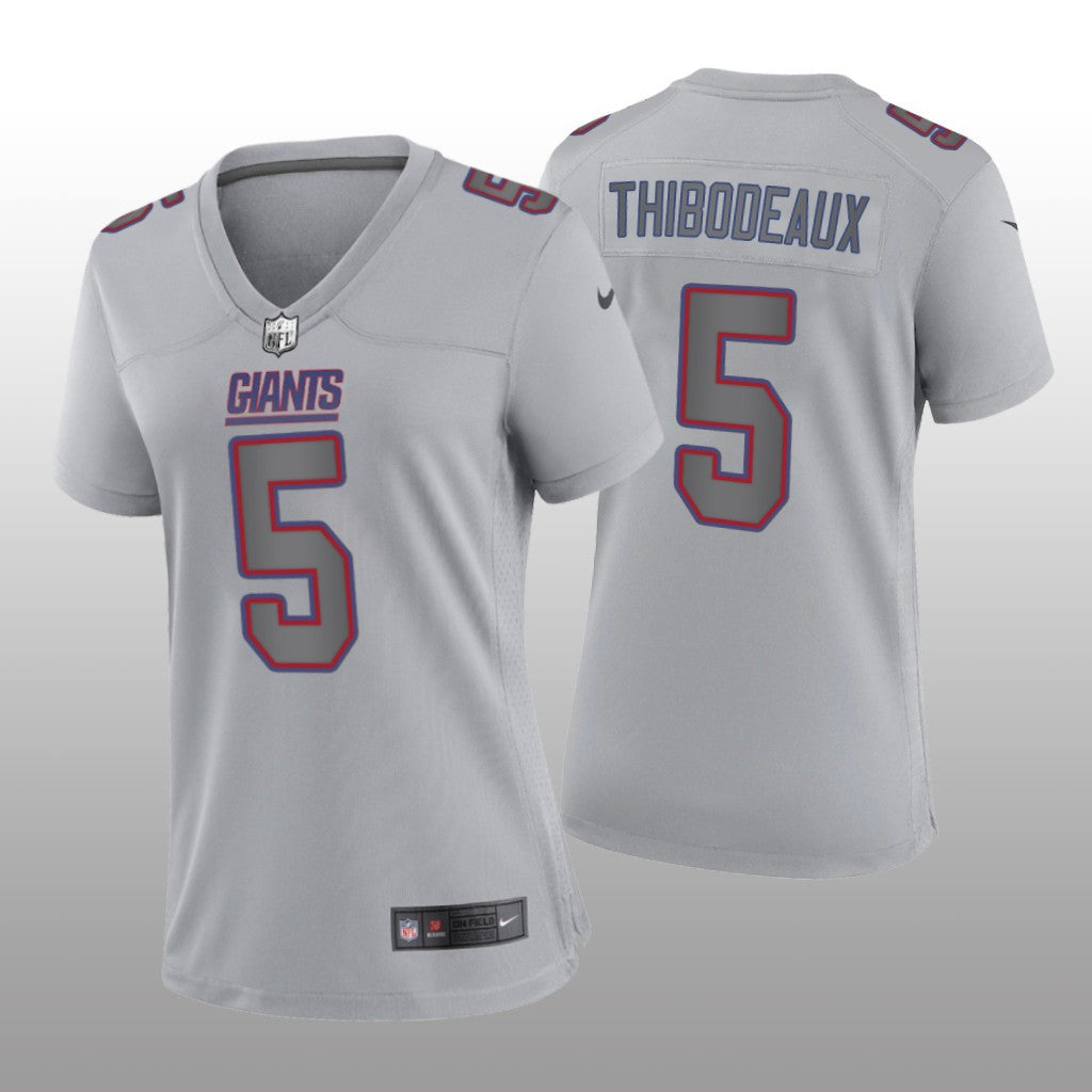New York Giants Kayvon Thibodeaux Gray Jersey Atmosphere Fashion Game Women's