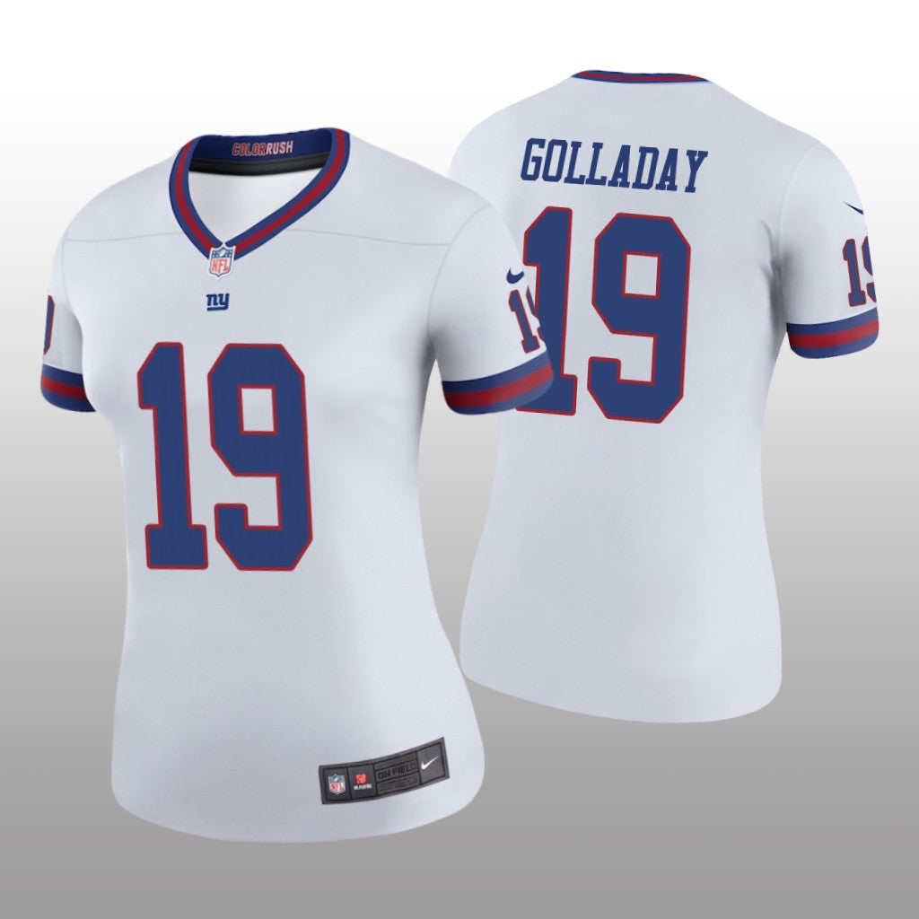 New York Giants Kenny Golladay White Jersey Color Rush Legend Women's