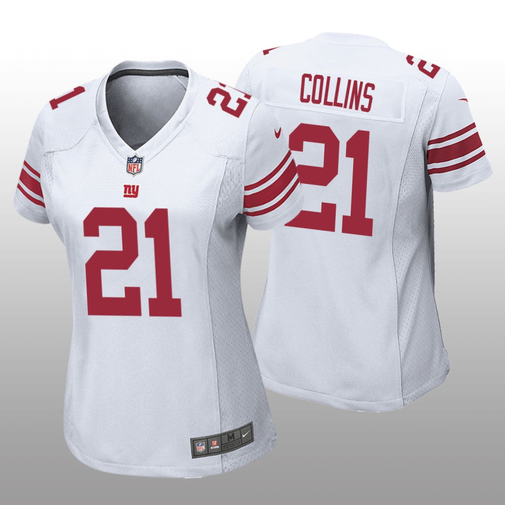 New York Giants Landon Collins White Jersey Game Women's