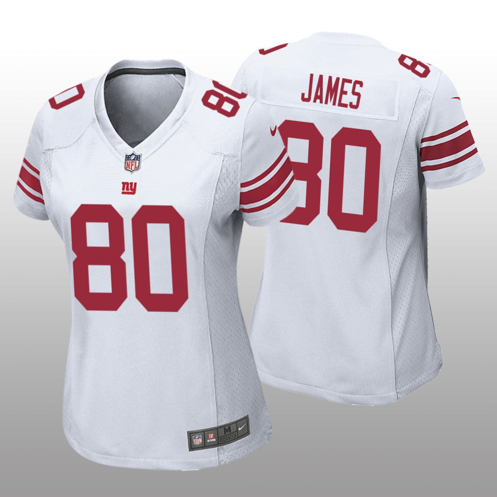 New York Giants Richie James White Jersey Game Women's