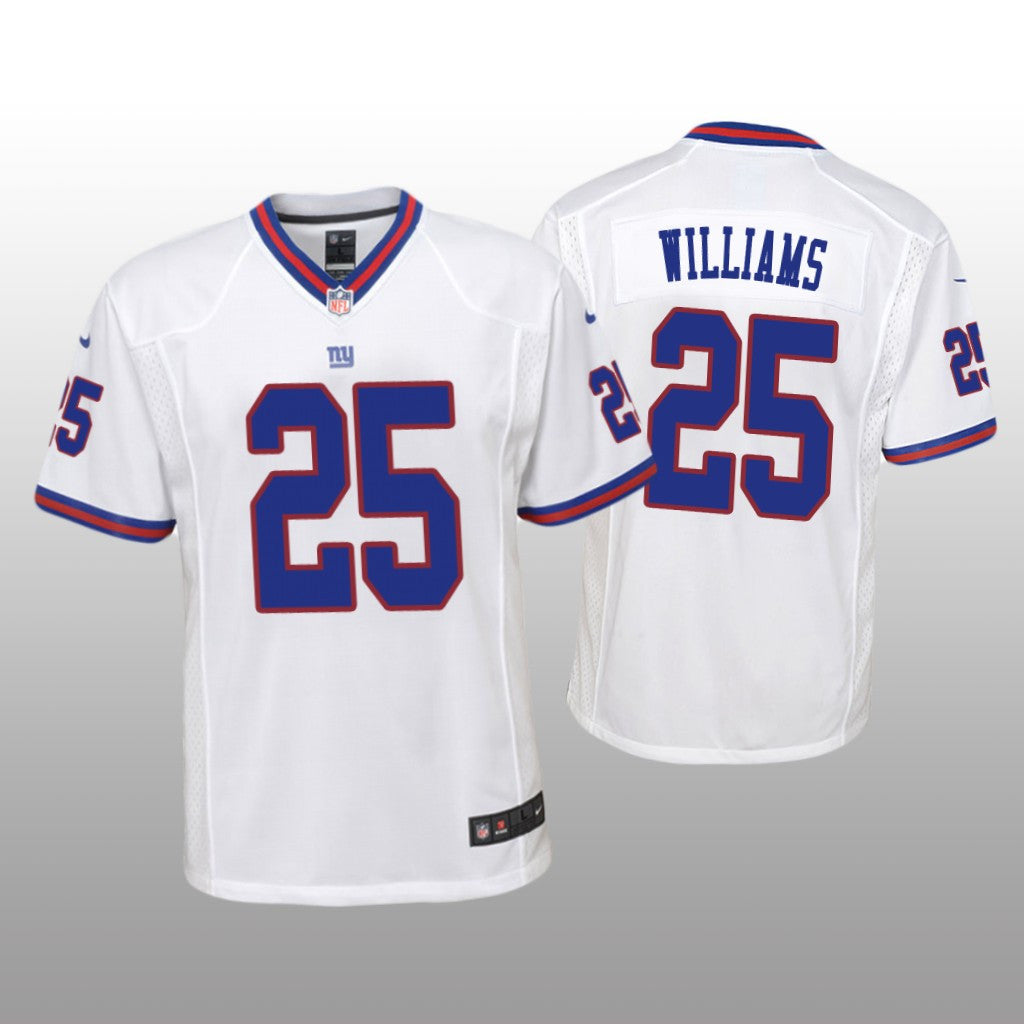 New York Giants Rodarius Williams White Jersey Color Rush Game Youth