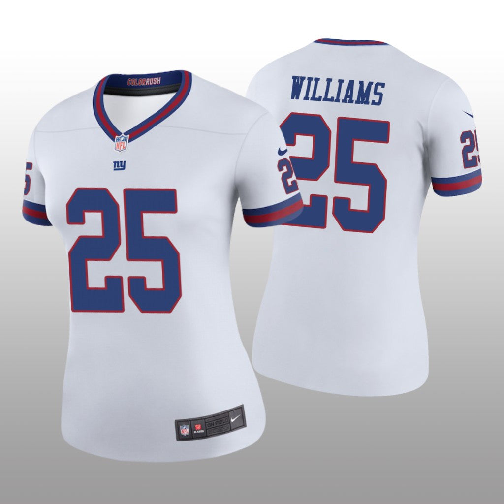 New York Giants Rodarius Williams White Jersey Color Rush Legend Women's