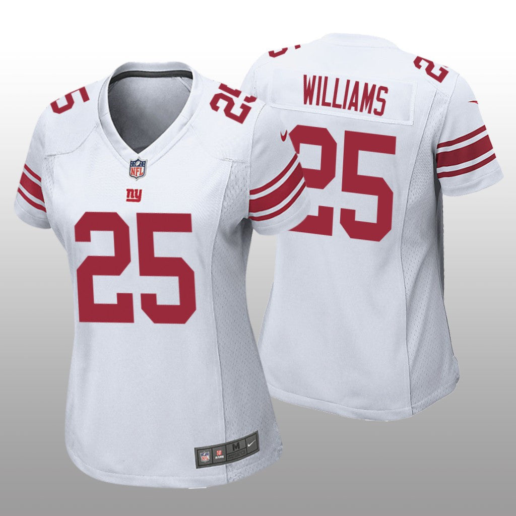 New York Giants Rodarius Williams White Jersey Game Women's