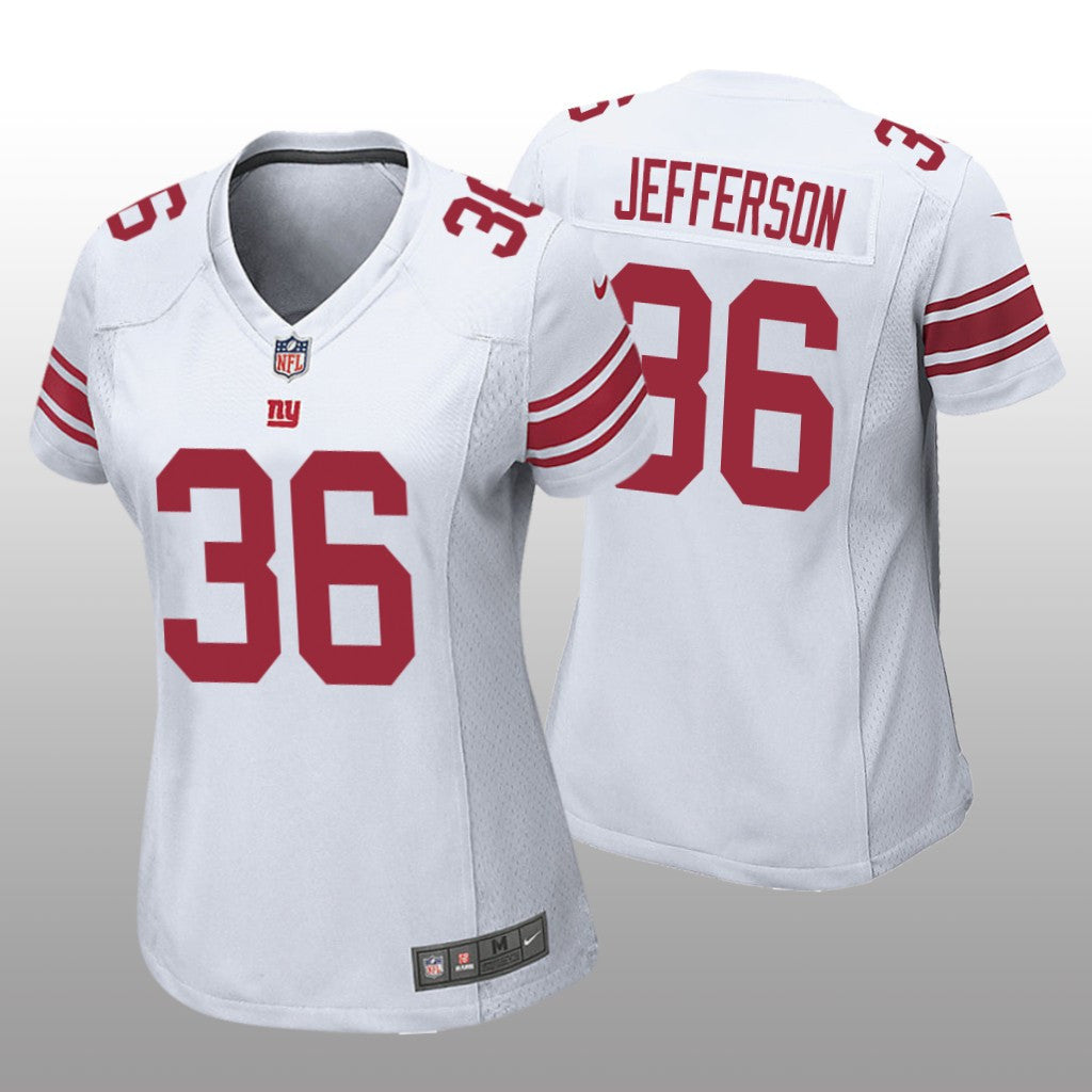 New York Giants Tony Jefferson White Jersey Game Women's