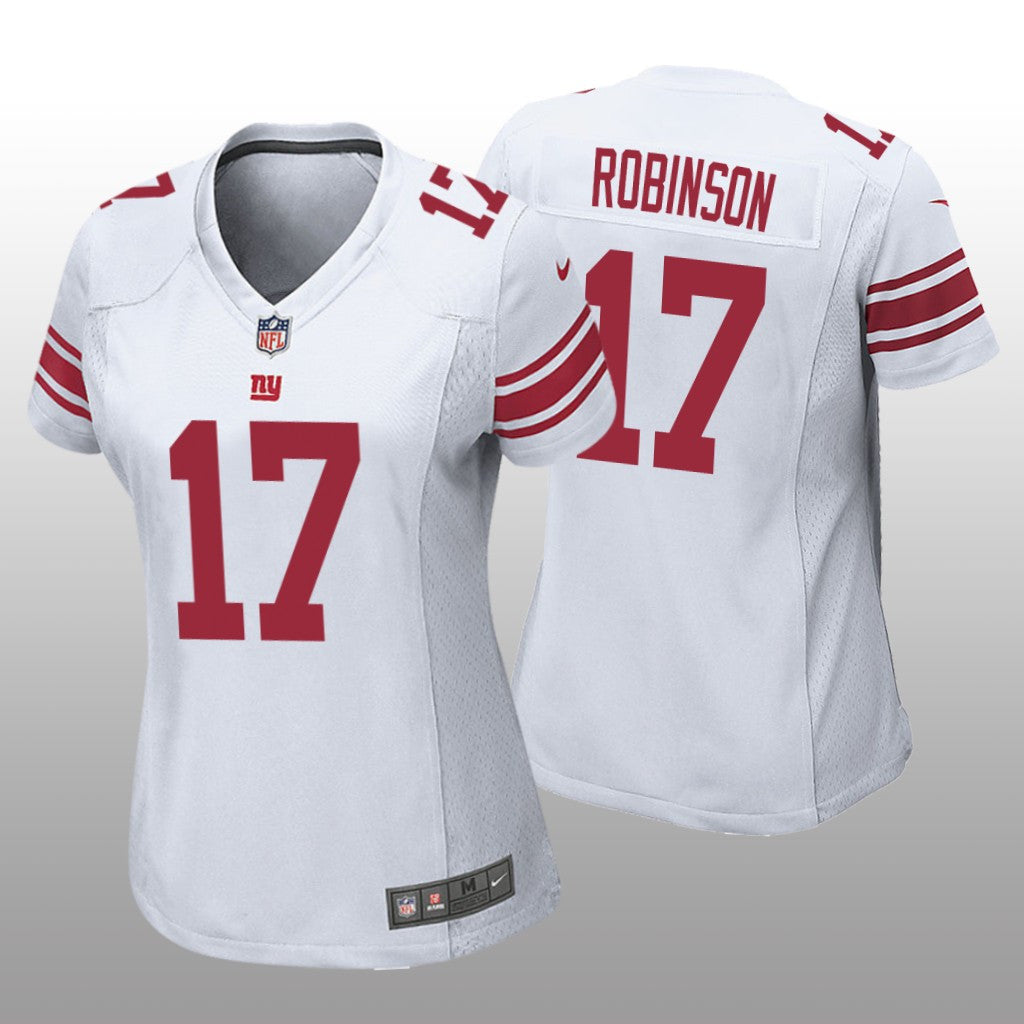 New York Giants Wan&'Dale Robinson White Jersey Game Women's