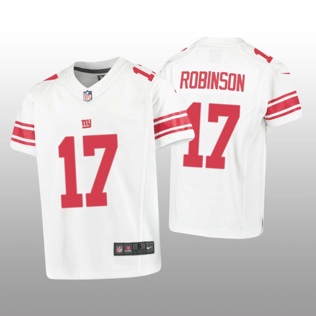 New York Giants Wan&'Dale Robinson White Jersey Game Youth