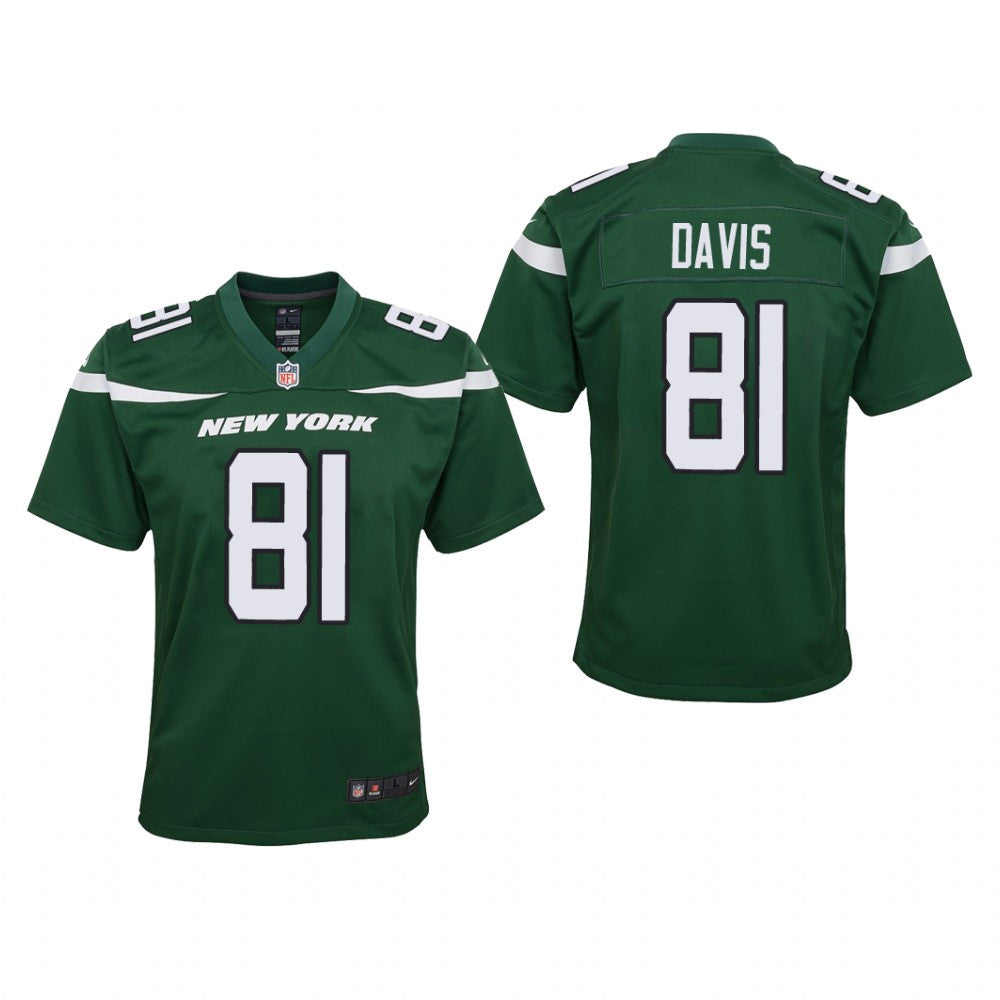 New York Jets Corey Davis Green Jersey Game Youth