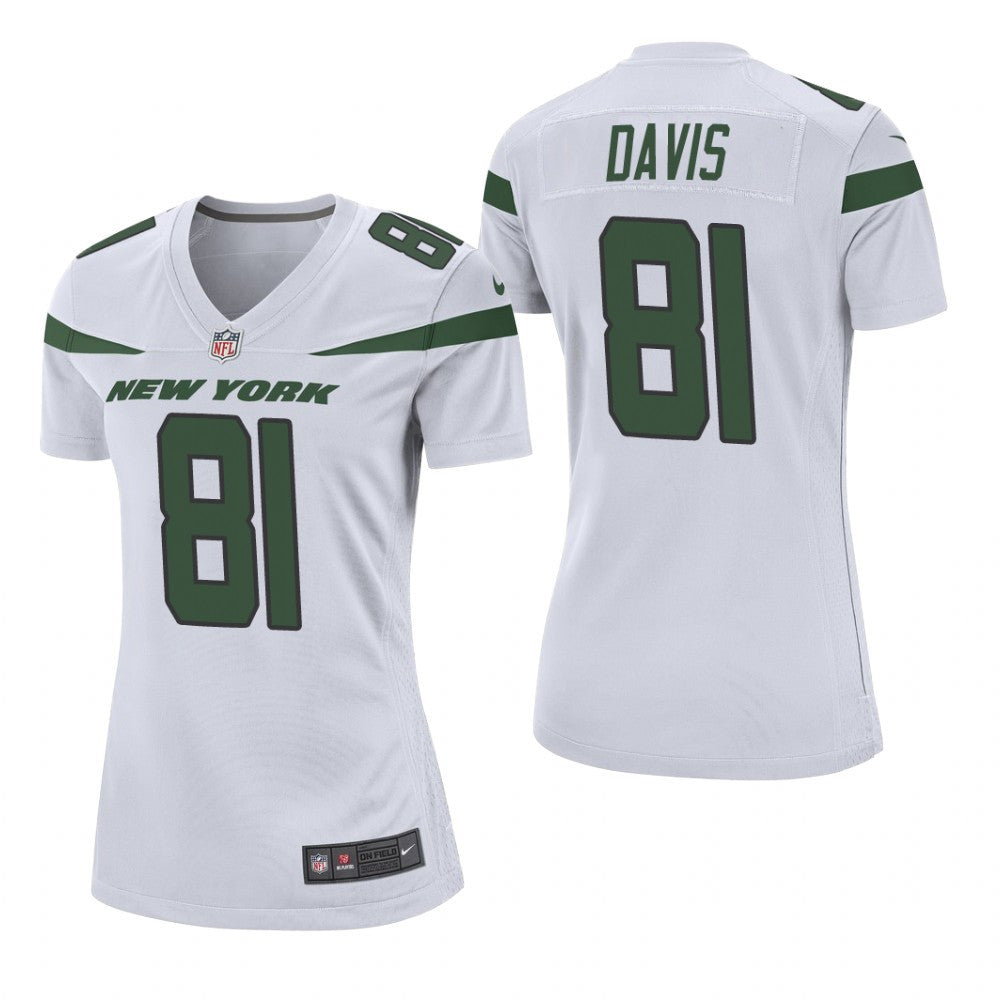 New York Jets Corey Davis White Jersey Game Women's