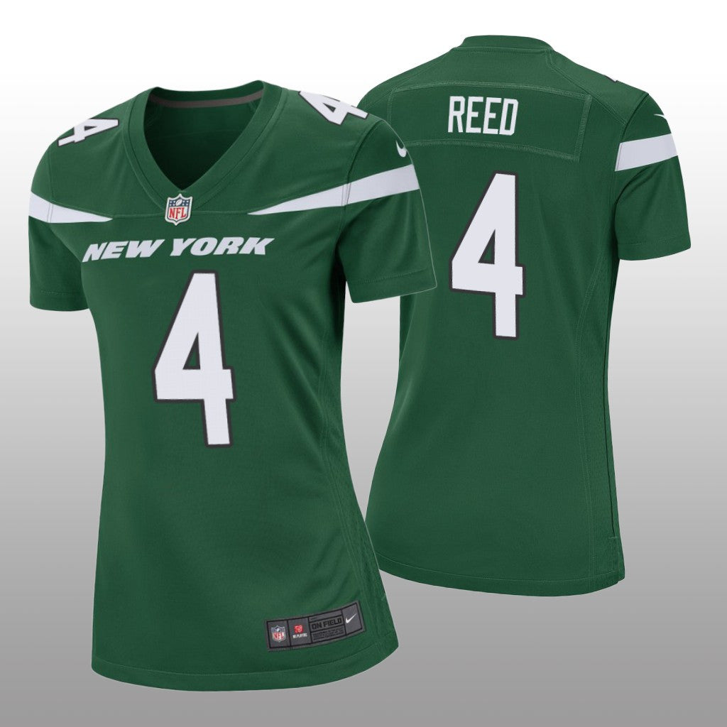 New York Jets D.J. Reed Green Jersey Game Women's