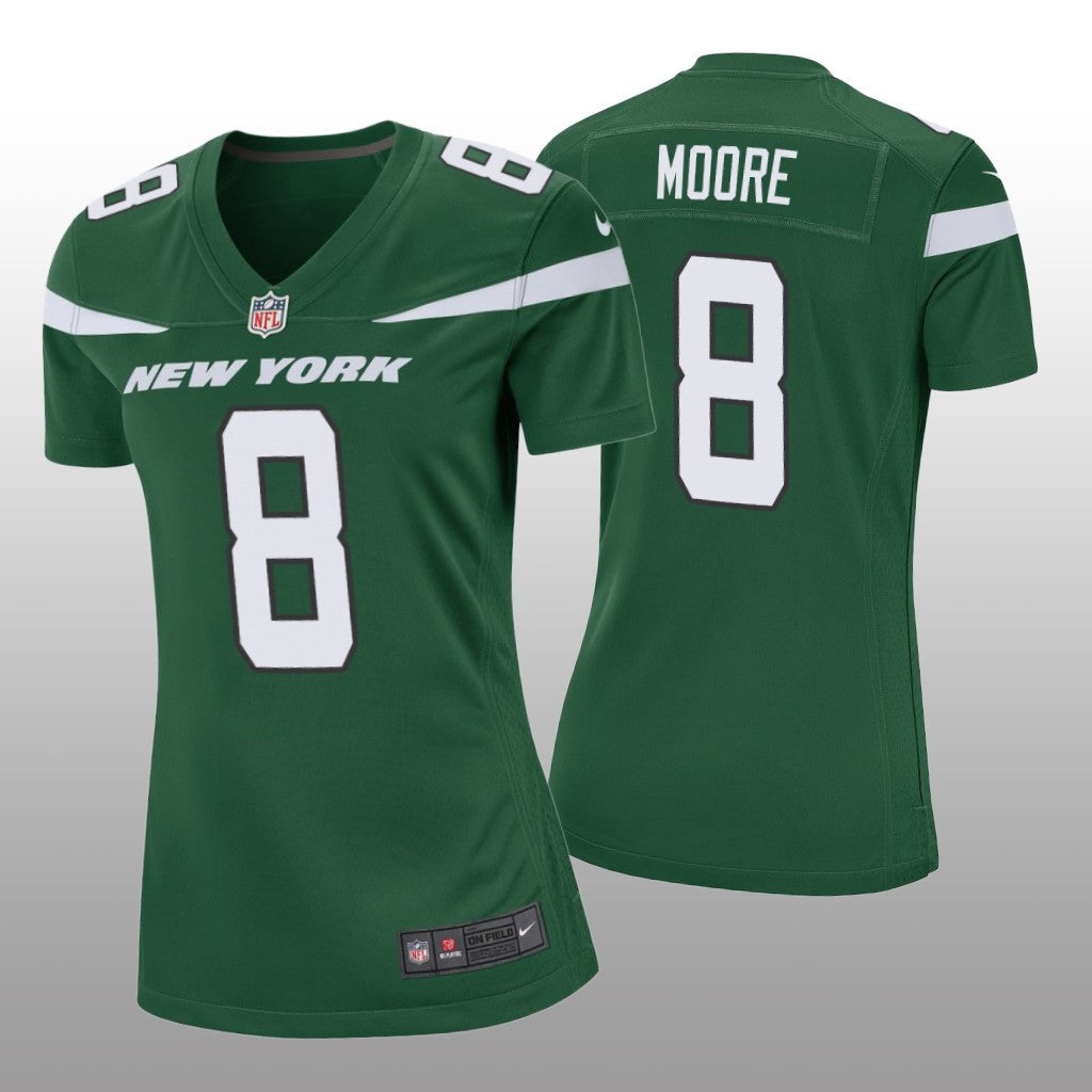 New York Jets Elijah Moore Green Jersey Game Women's