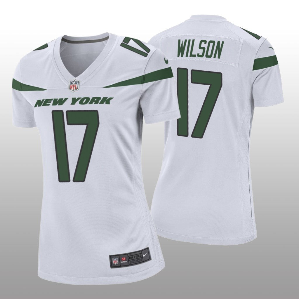 New York Jets Garrett Wilson White Jersey Game Women's