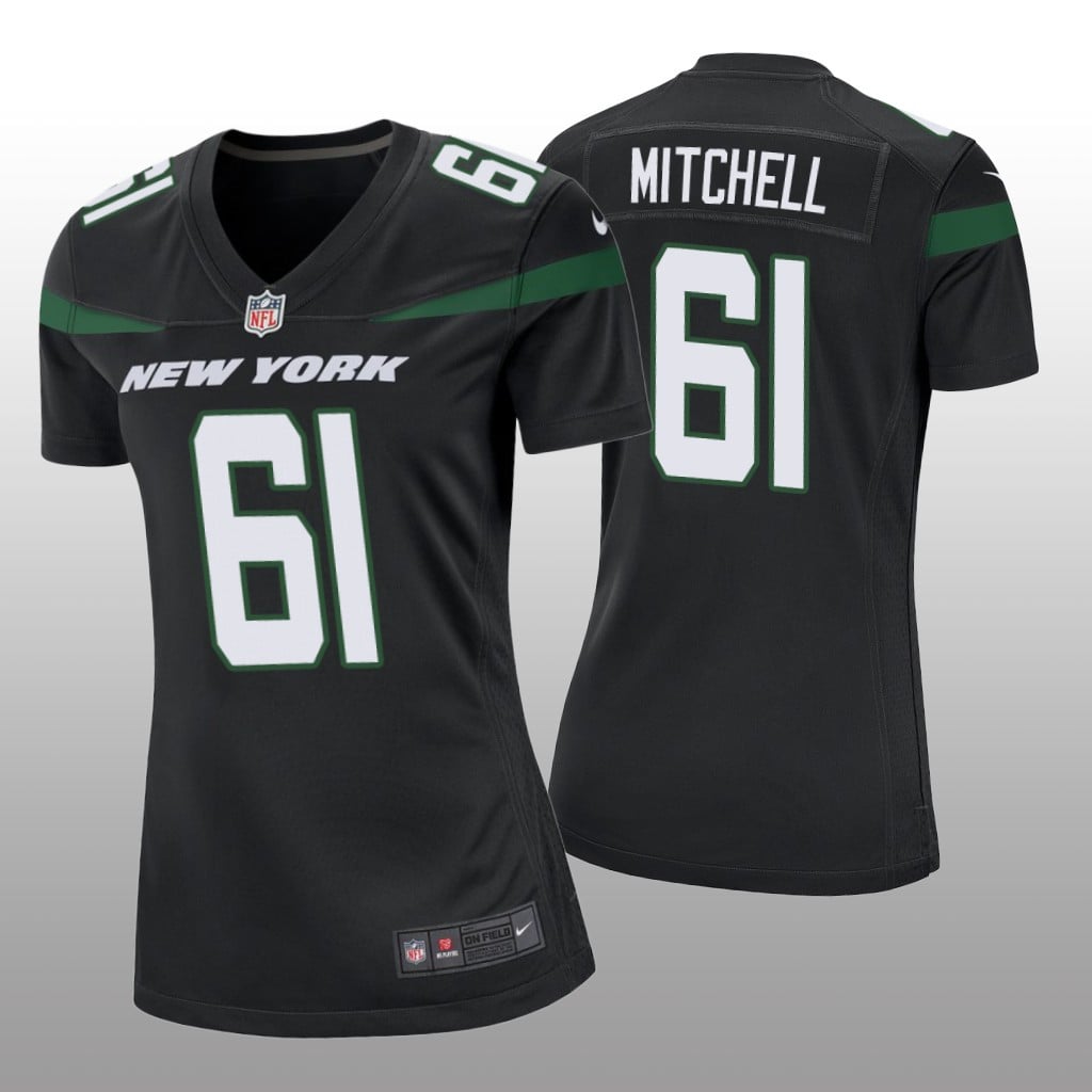 New York Jets Max Mitchell Black Jersey Game Women's