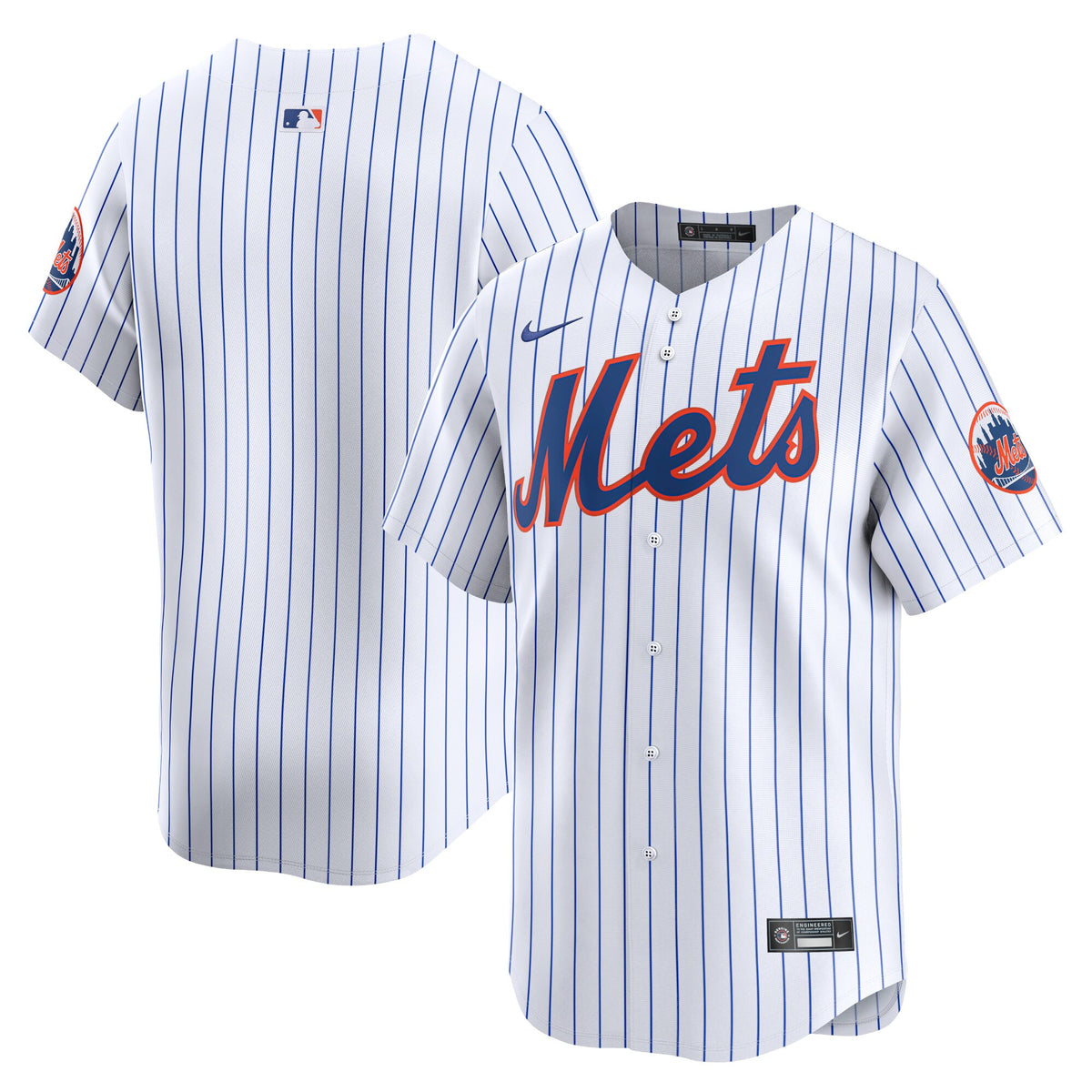 New York Mets Nike Youth Home Limited Jersey White