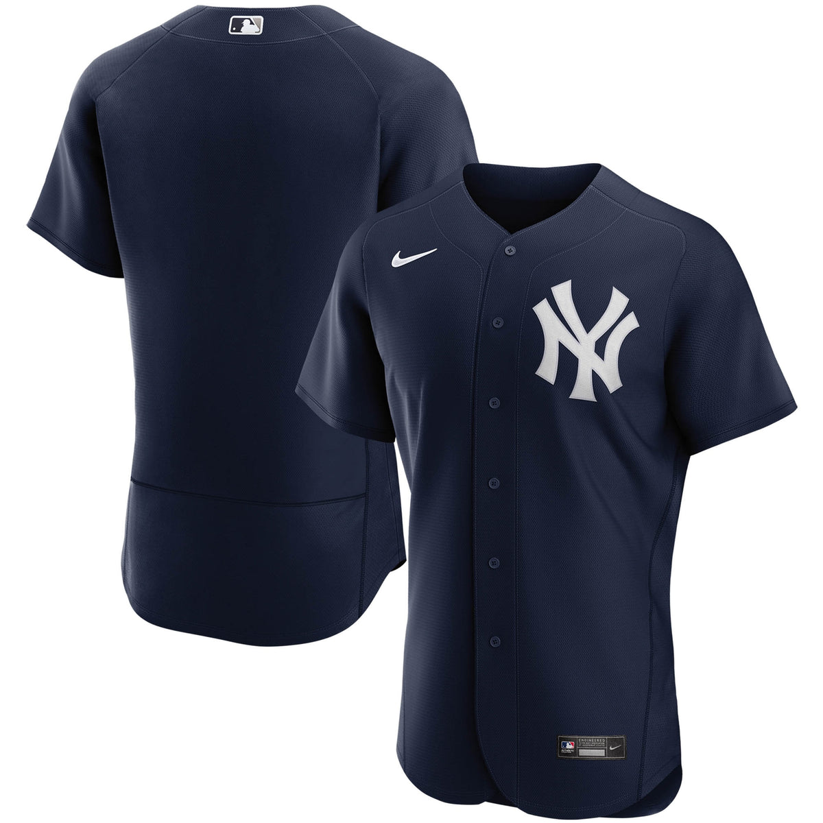 New York Yankees Nike Alternate Authentic Team Jersey Navy