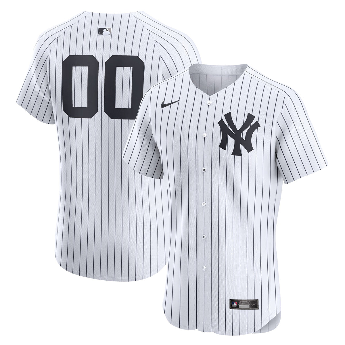 New York Yankees Nike Home Elite Pick-A-Player Retired Roster Jersey White