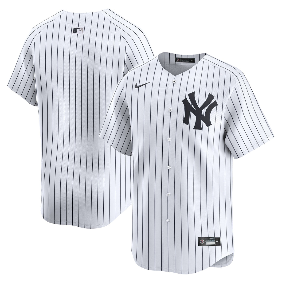 New York Yankees Nike Home Limited Jersey White