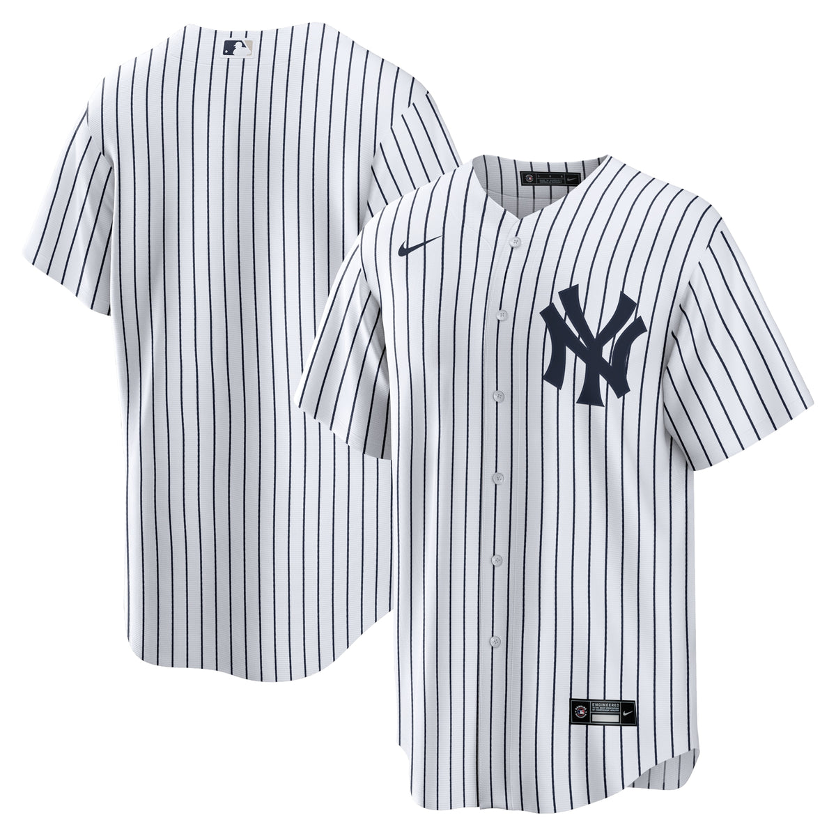 New York Yankees Nike Home Replica Team Jersey White
