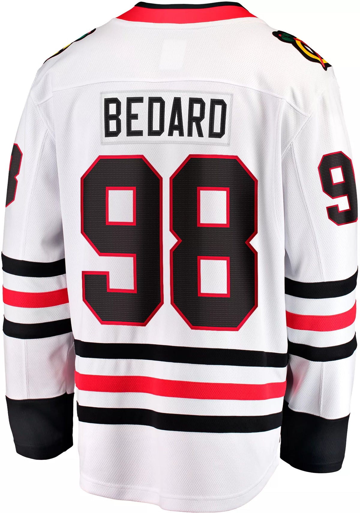 NHL Adult Chicago Blackhawks Connor Bedard #98 Breakaway Away Replica Jersey