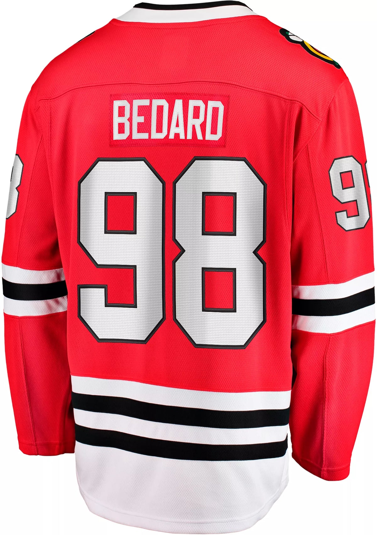 NHL Adult Chicago Blackhawks Connor Bedard #98 Breakaway Home Replica Jersey