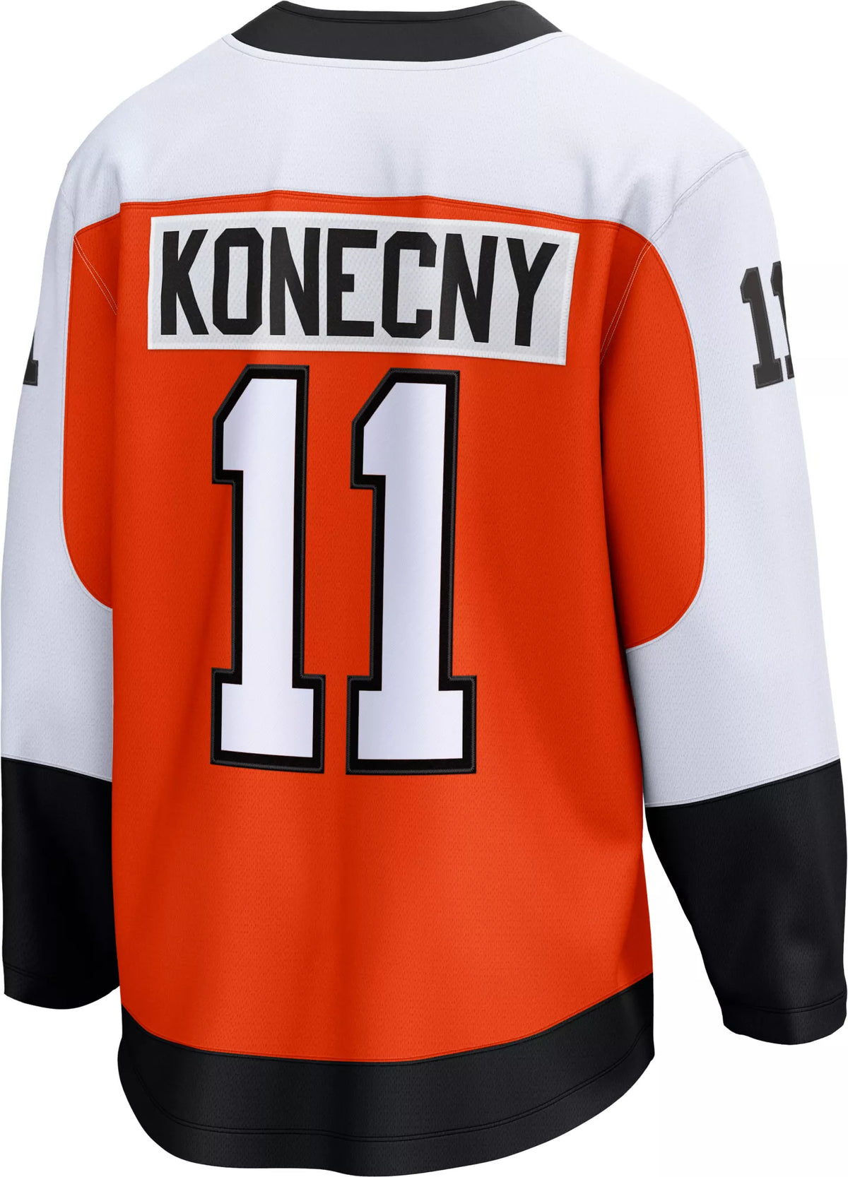 NHL Adult Philadelphia Flyers Travis Konecny #11 Breakaway Home Replica Jersey