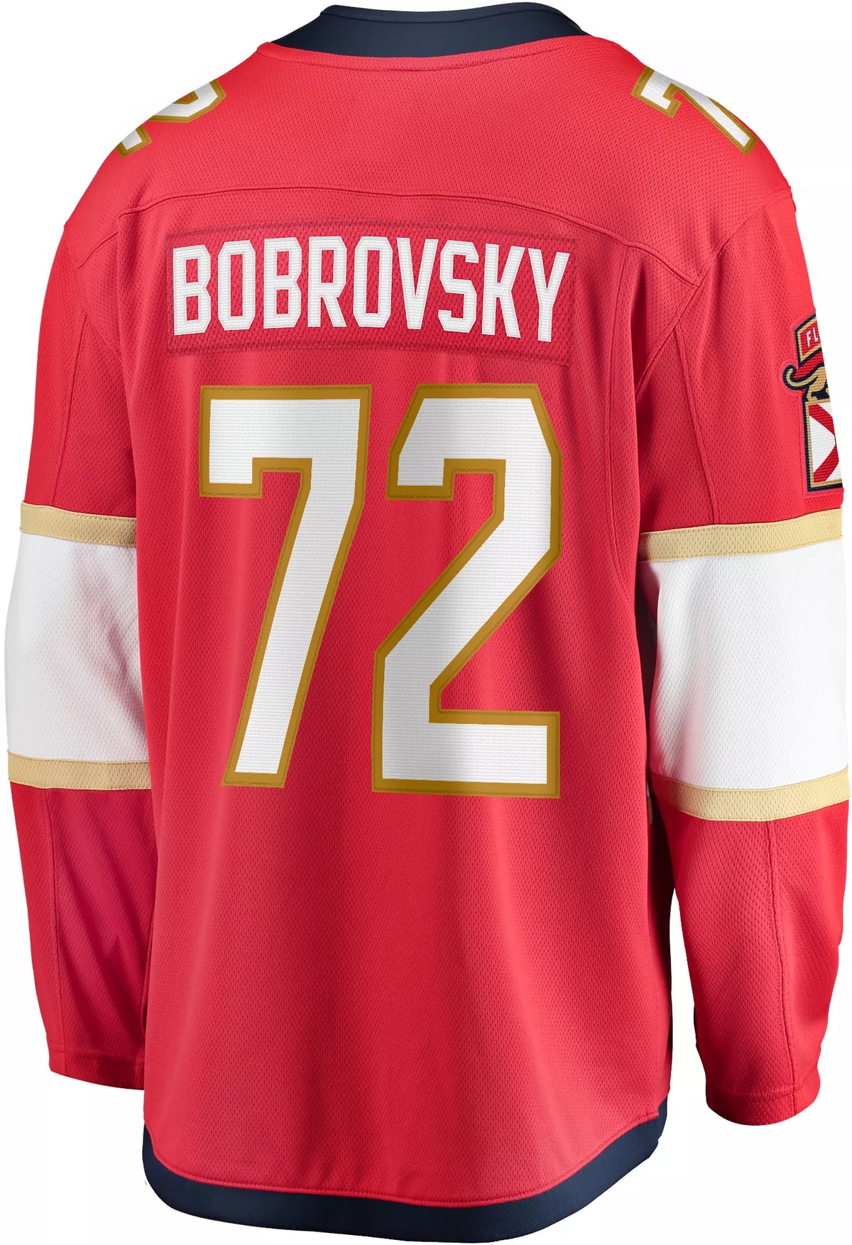 NHL Florida Panthers Sergei Bobrovsky #72 Home Replica Jersey