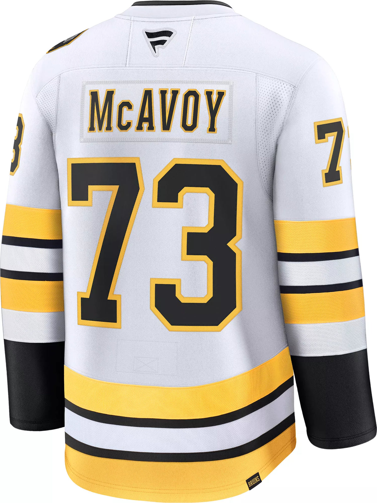NHL Men's Boston Bruins Charlie McAvoy #73 White Premium Authentic Jersey