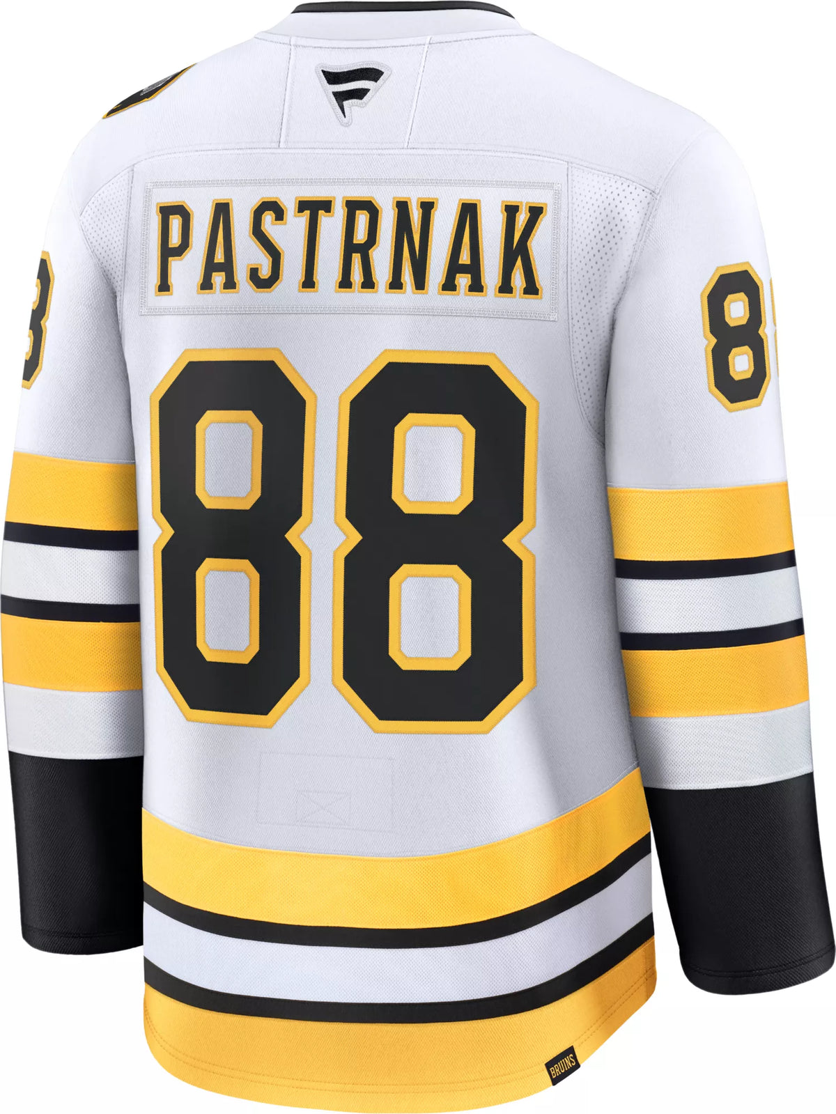 NHL Men's Boston Bruins David Pastrnak #88 White Premium Authentic Away Jersey