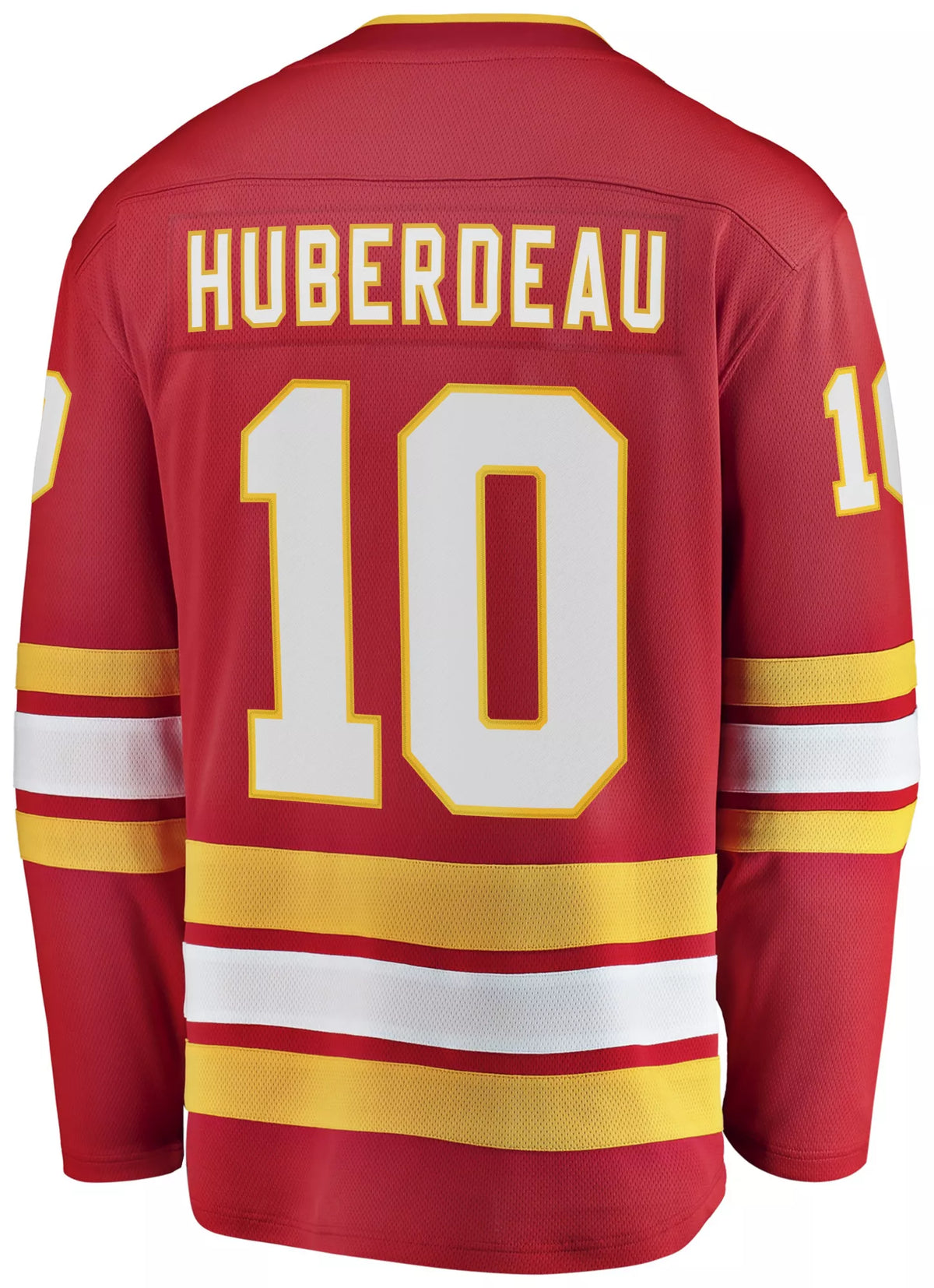 NHL Men's Calgary Flames Jonathan Huberdeau #10 Home Breakaway Replica Jersey