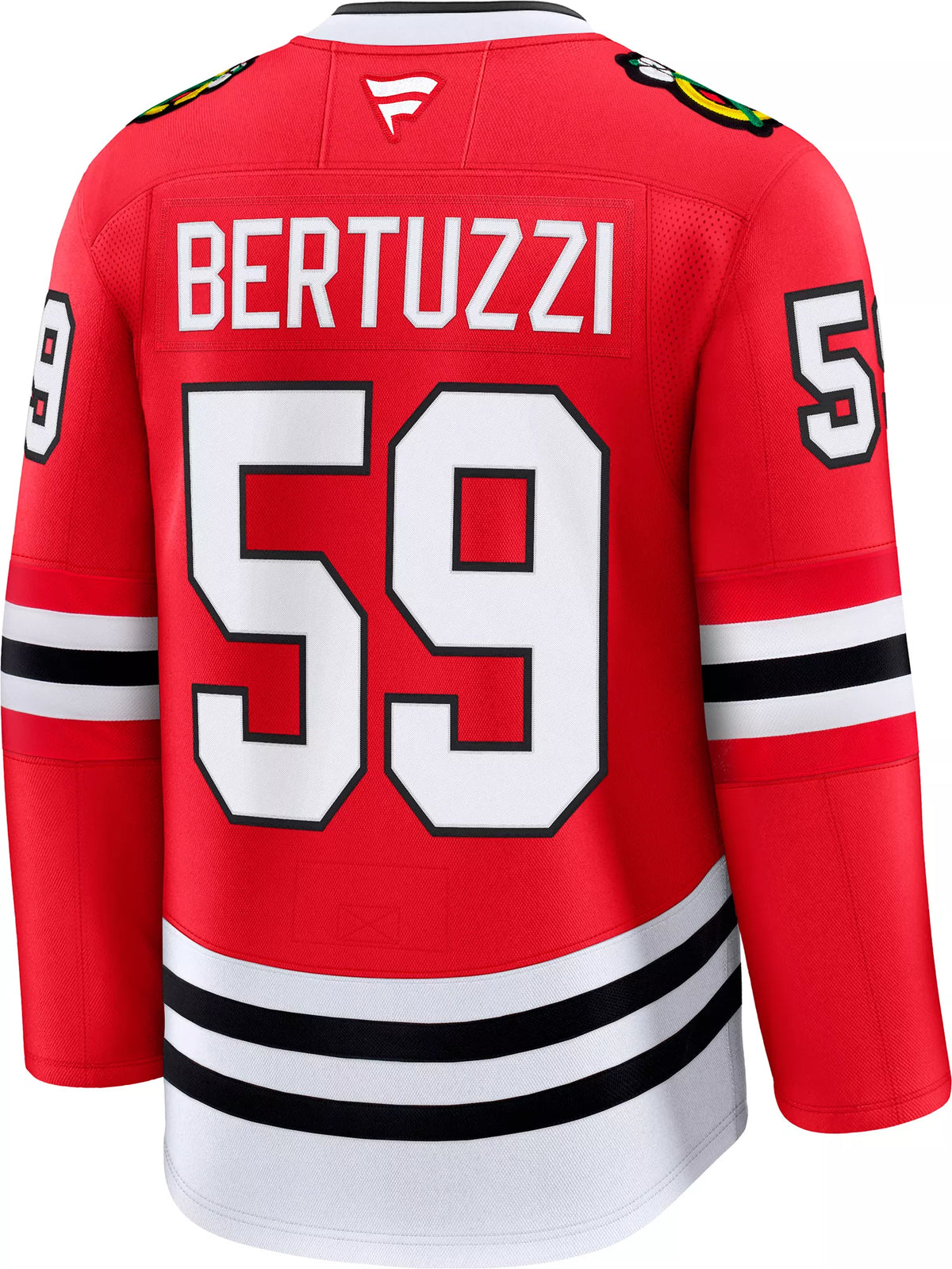 NHL Men's Chicago Blackhawks Tyler Bertuzzi #59 Red Home Jersey