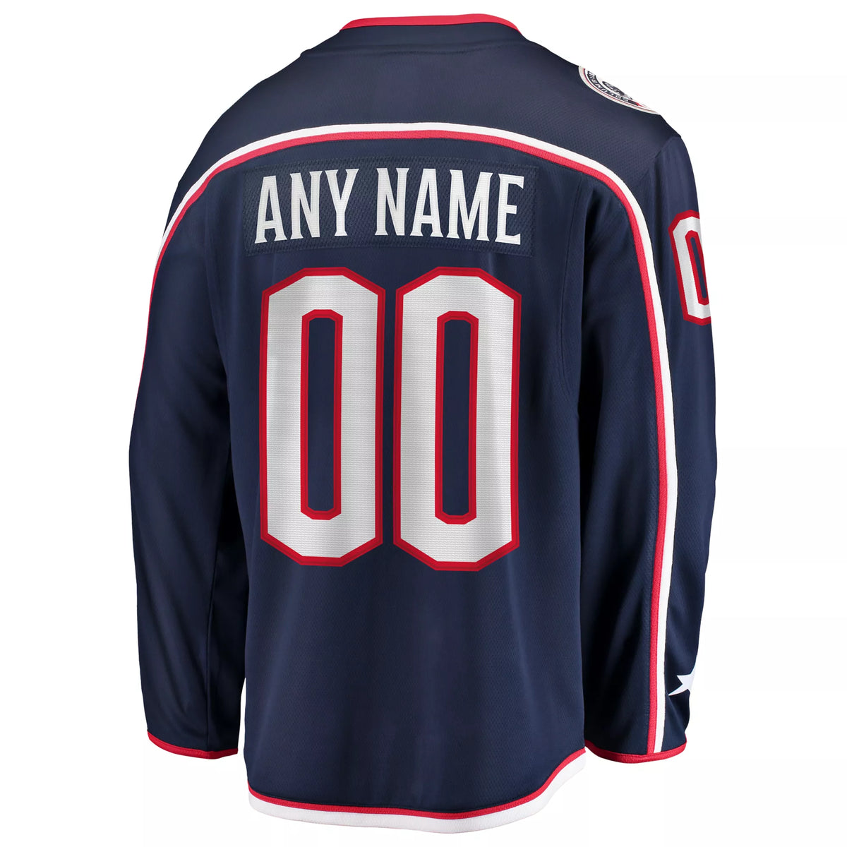 NHL Men's Custom Columbus Blue Jackets Breakaway Home Jersey