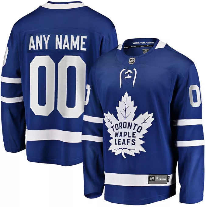 NHL Men's Custom Toronto Maple Leafs Breakaway Home Jersey
