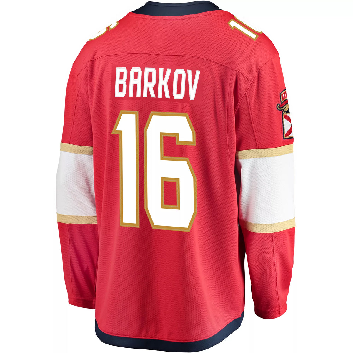 NHL Men's Florida Panthers Aleksander Barkov #16 Breakaway Home Replica Jersey