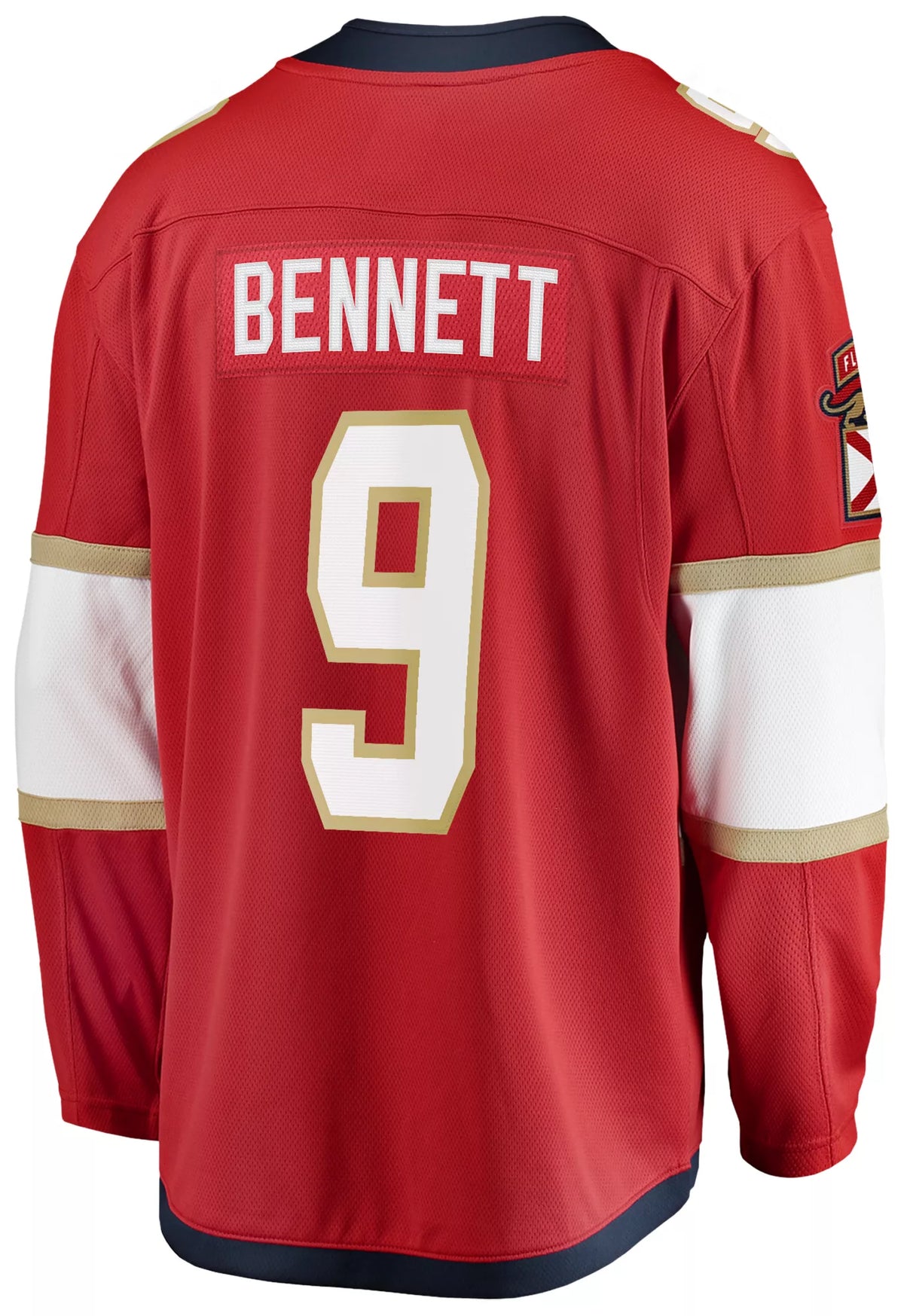 NHL Men's Florida Panthers Sam Bennett #9 Red Breakaway Home Replica Jersey