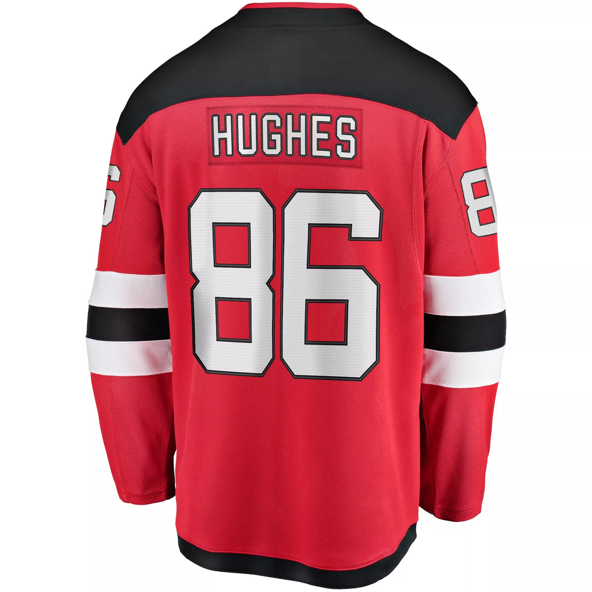 NHL Men's New Jersey Devils Jack Hughes #86 Breakaway Home Replica Jersey