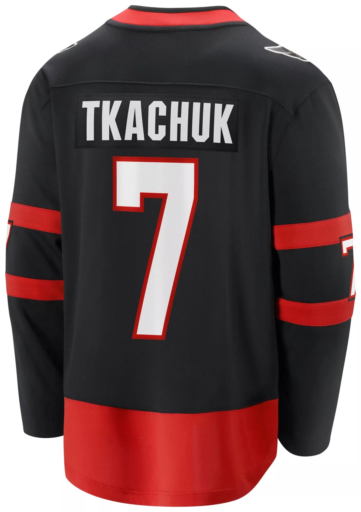 NHL Men's Ottawa Senators Brady Tkachuk #7 Home Breakaway Replica Jersey