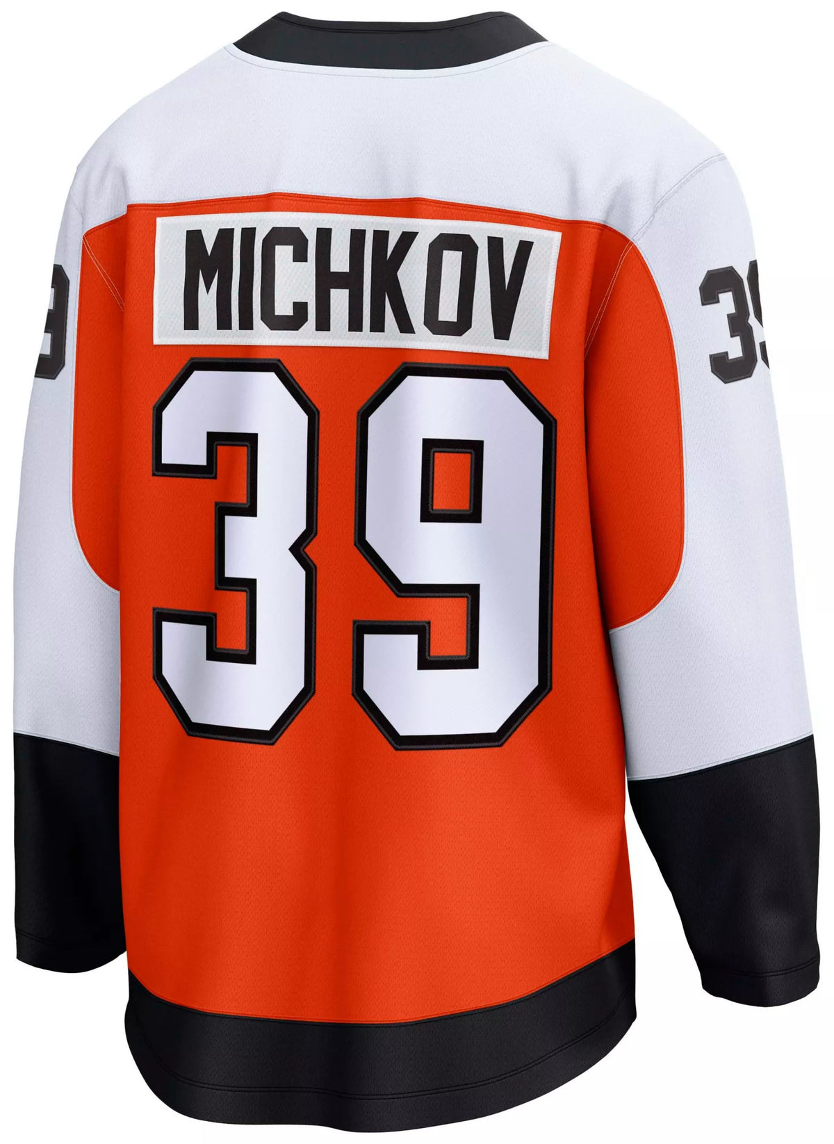 NHL Men's Philadelphia Flyers Matvei Michkov #39 Breakaway 2024-2025 Home Replica Jersey