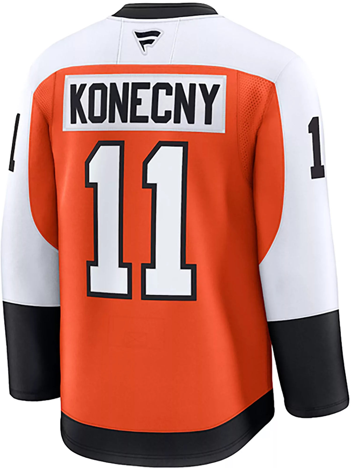 NHL Men's Philadelphia Flyers Travis Konecny #11 Orange Premium Authentic Home Jersey