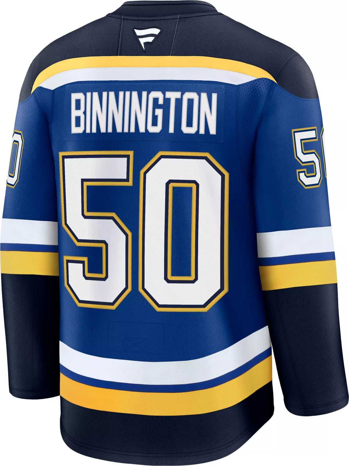 NHL Men's St. Louis Blues Jordan Binnington #50 2024-2025 Premium Authentic Home Jersey