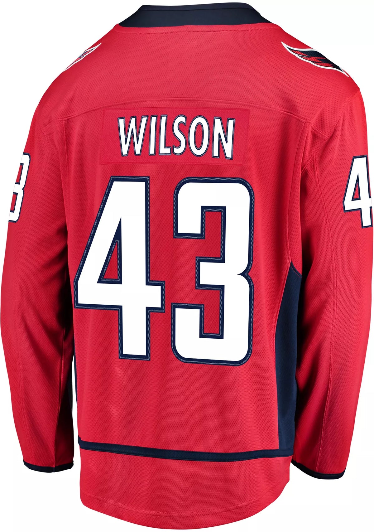 NHL Men's Washington Capitals Tom Wilson #43 Breakaway Home Replica Jersey