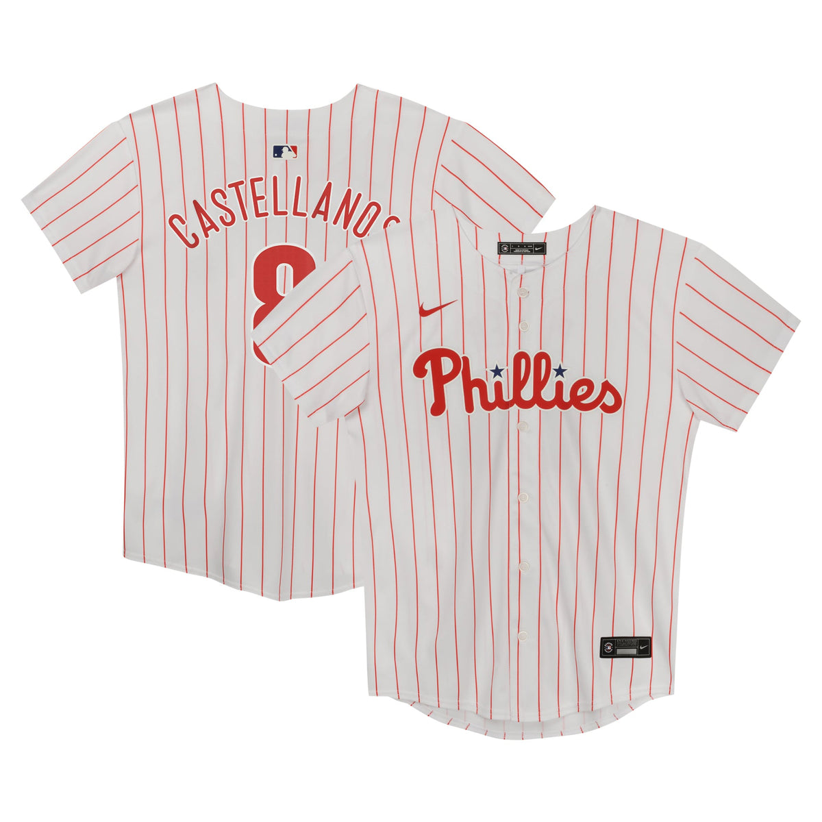 Nick Castellanos Philadelphia Phillies Nike Preschool Home Game Jersey White