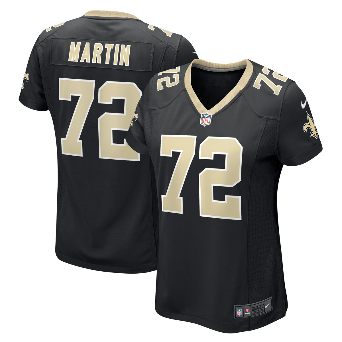 Nick Martin New Orleans Saints Nike Women's Game Player Jersey Black
