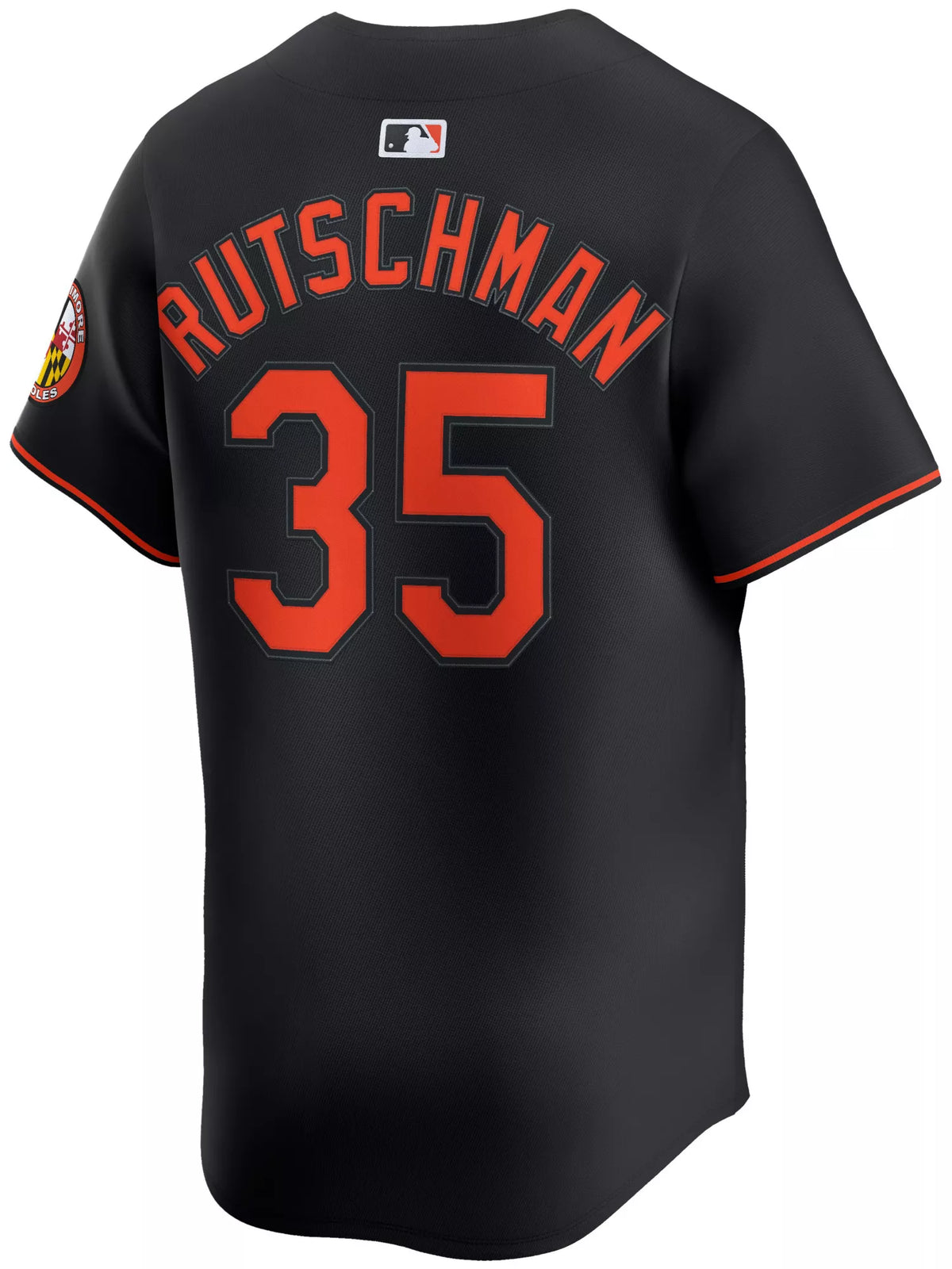 Nike Adult Baltimore Orioles Adley Rutschman #35 Black Limited Jersey