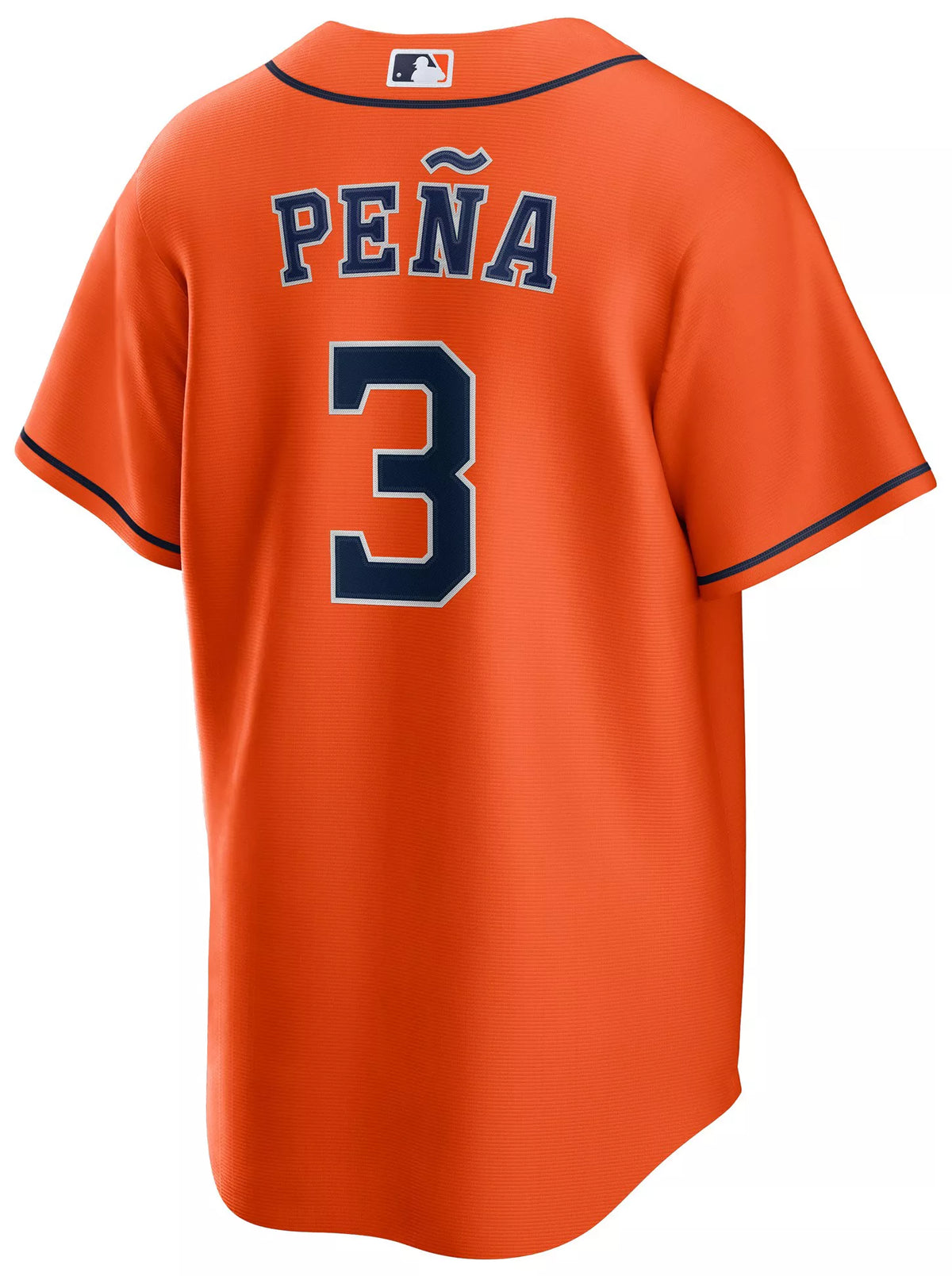 Nike Adult Houston Astros Jeremy Peí±a #3 Orange Replica Jersey
