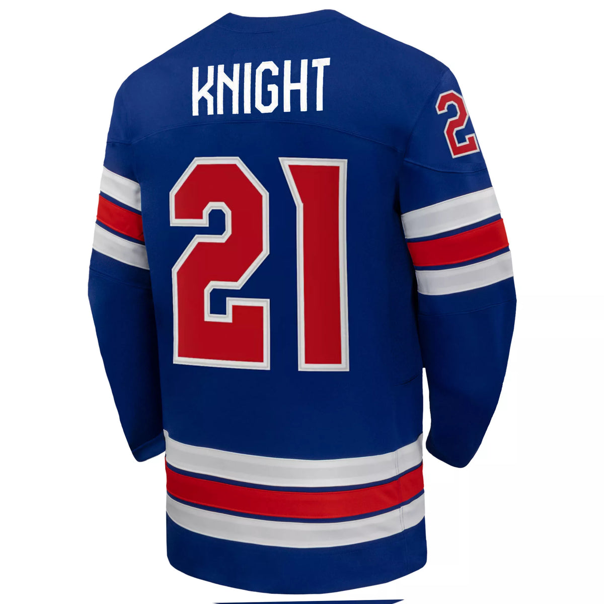 Nike Adult Team USA Blue Hilary Knight #21 Replica Jersey
