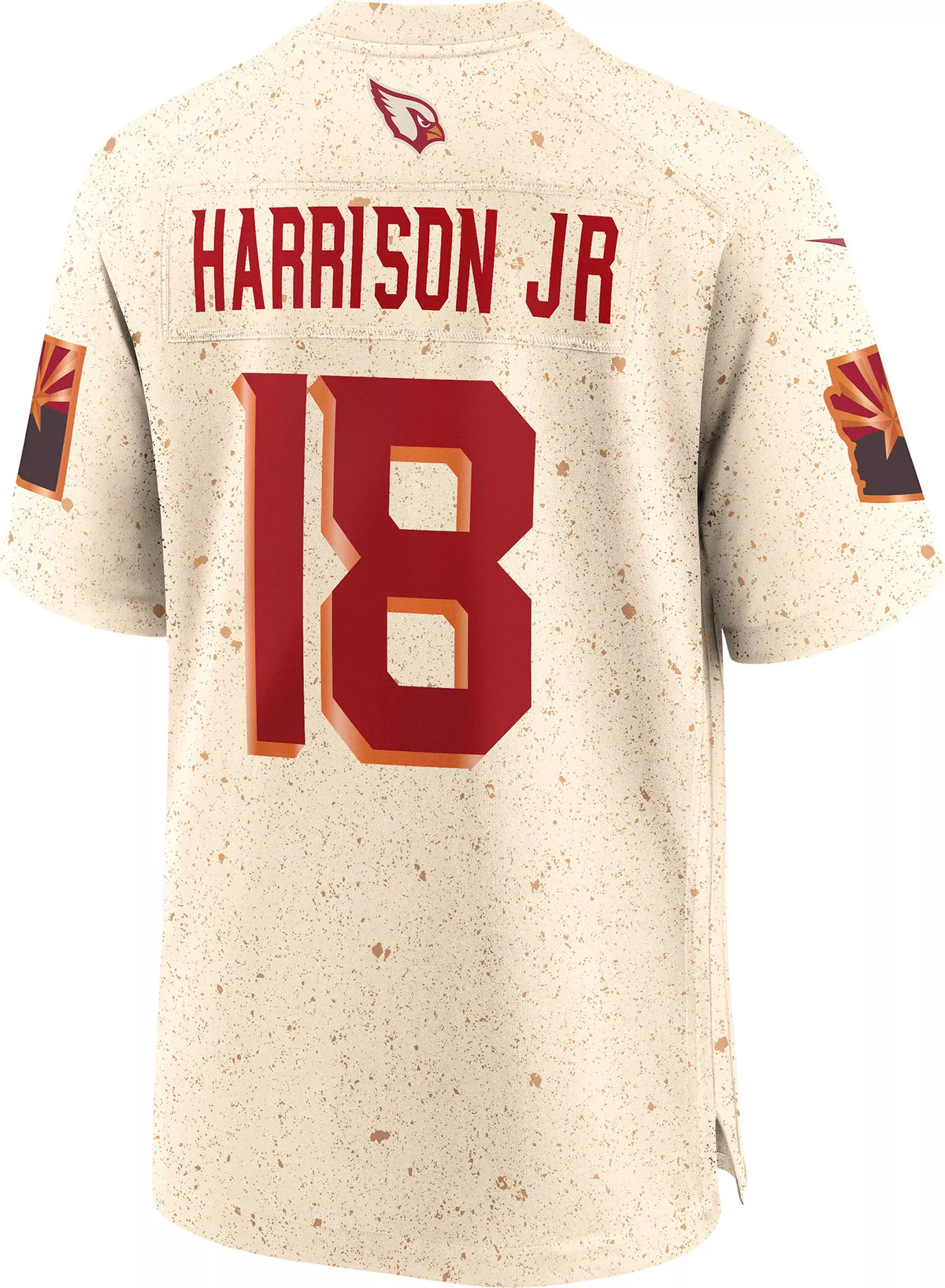 Nike Men's Arizona Cardinals Marvin Harrison Jr. #18 NFL Rivalries Game Jersey