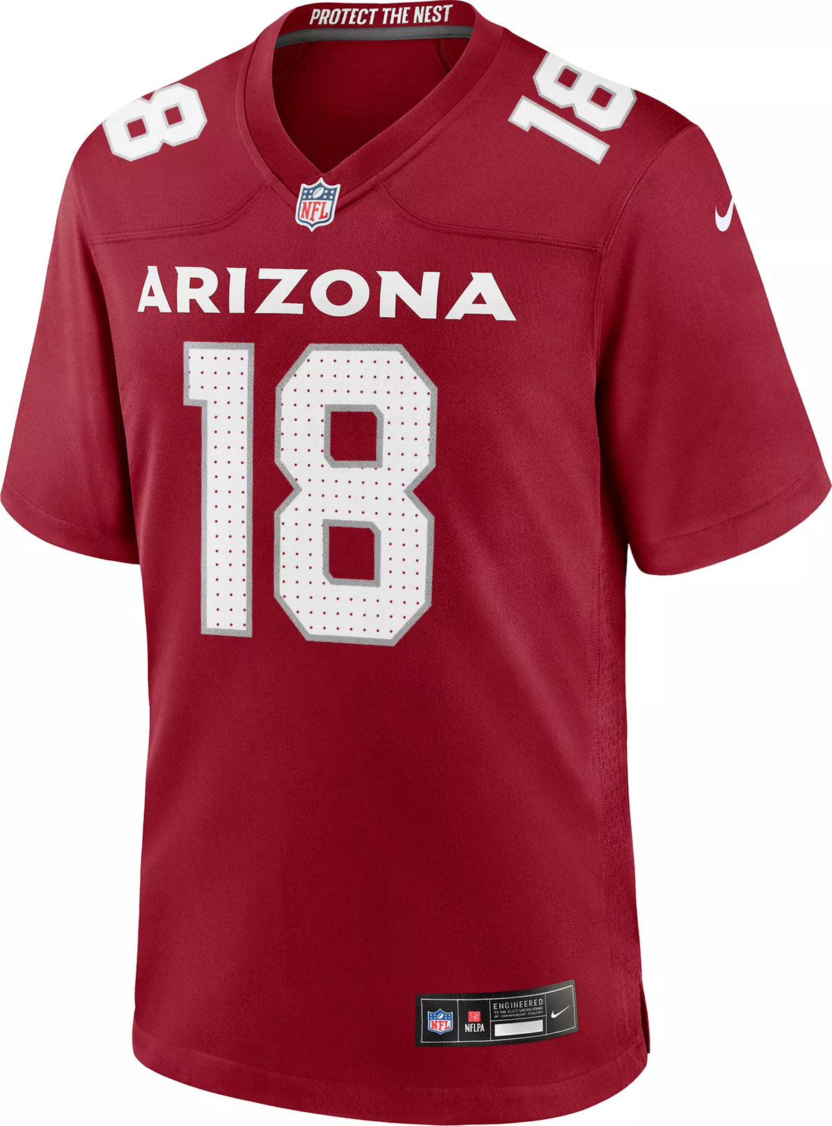 Nike Men's Arizona Cardinals Marvin Harrison Jr. #18 Red Game Jersey